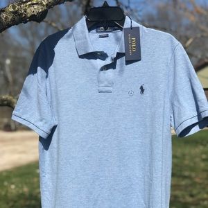 Light Blue Ralph Lauren Classic Fit Polo
